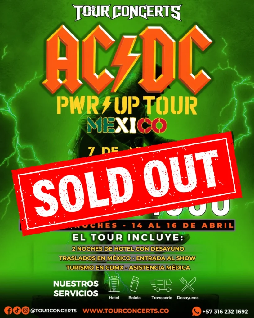 AC/DC Power Up Tour México – Abril 15 Thumbnail