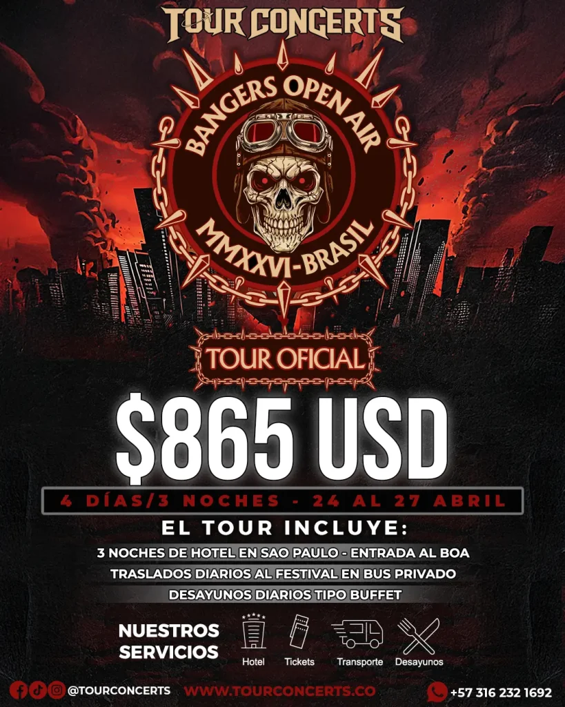 Tour Oficial a Bangers Open Air 2026 Thumbnail